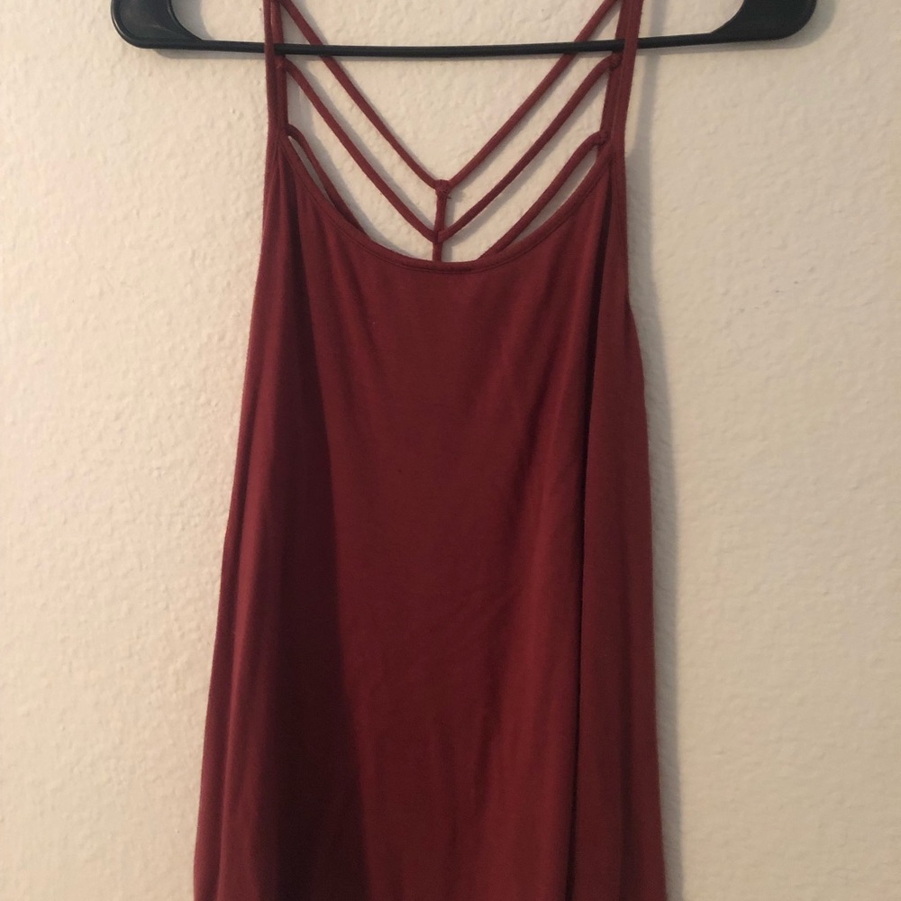 garnet tank top